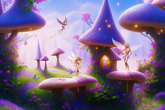 "The Enchanted Glade" from the "Magic Forest" Collection