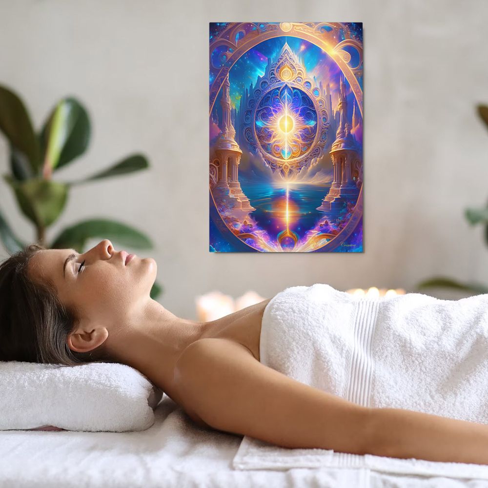 Divine Transcendence - Metal prints
