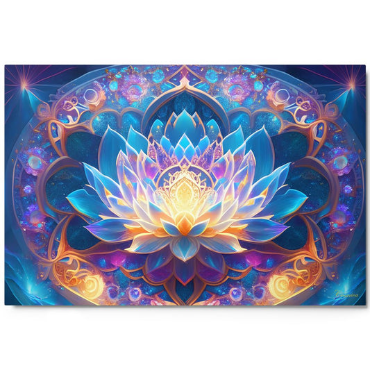 Lotus of the Spirit - Metal prints