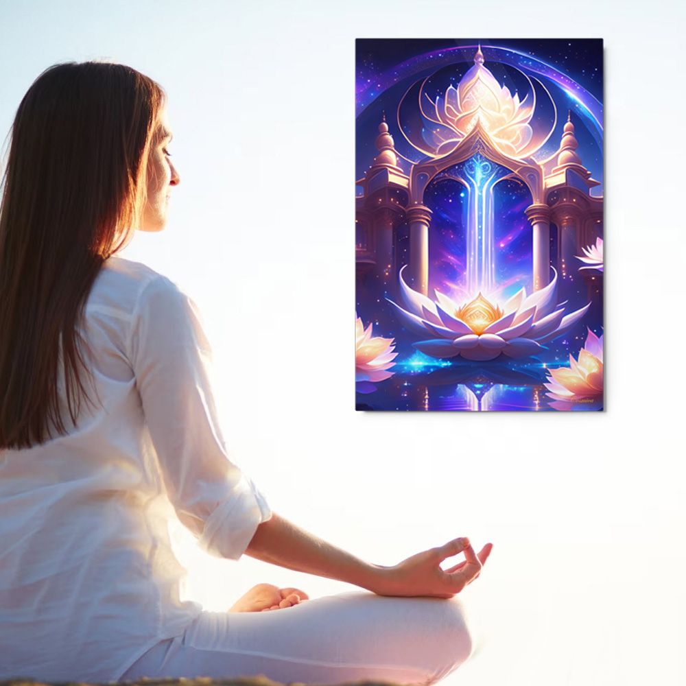 Inner Light - Metal prints
