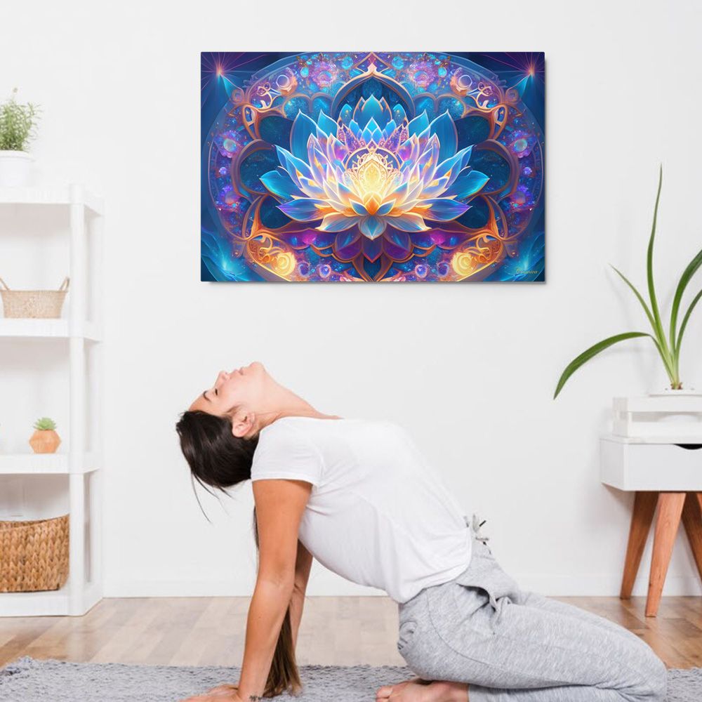 Lotus of the Spirit - Metal prints
