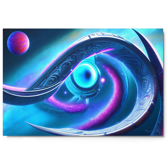 Nebular Utopia from the Cosmic Collection - Metal Prints