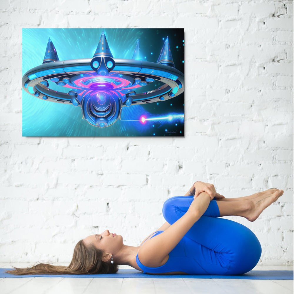 Galaxia Nexus from the Cosmic Collection - Metal Prints