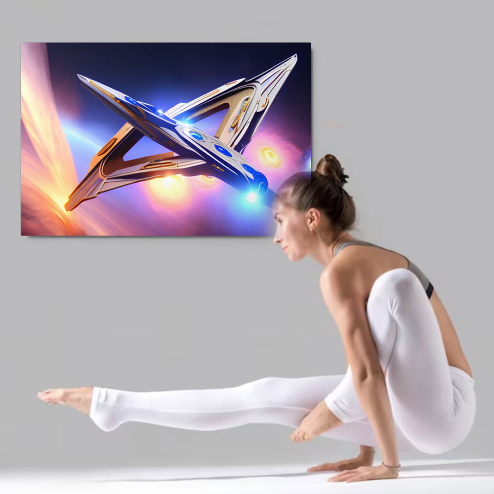 UFO Galactic Nova from the Cosmic Collection - Metal Prints