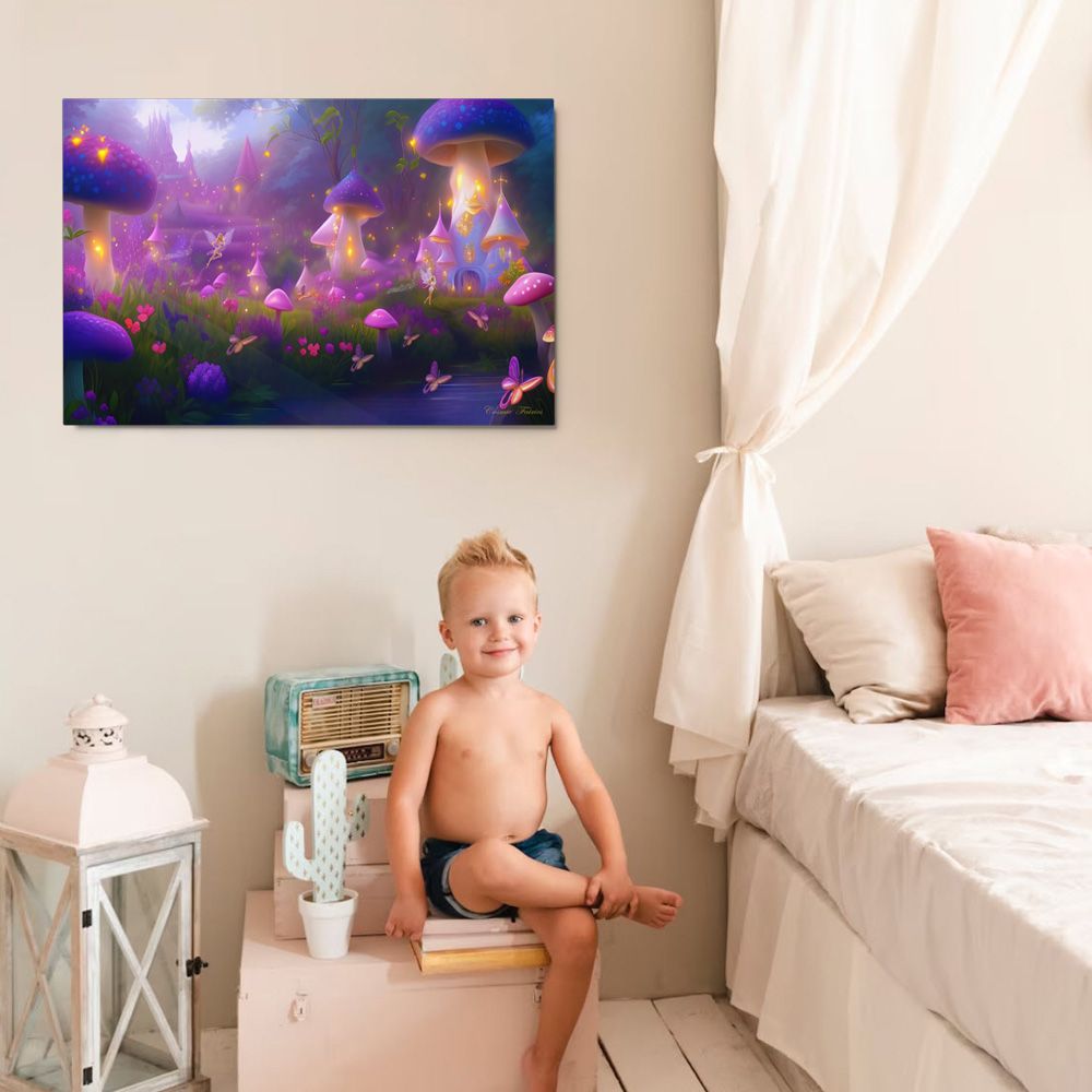 Enchanted Forest from the Magic Forest - Metal Prints