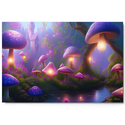 Mystic Meadow from the Magic Forest - Metal Prints