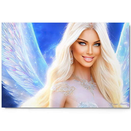Celestia Goddess - Cosmic Goddesses Collection - Metal Prints - Art Dreams Gallery
