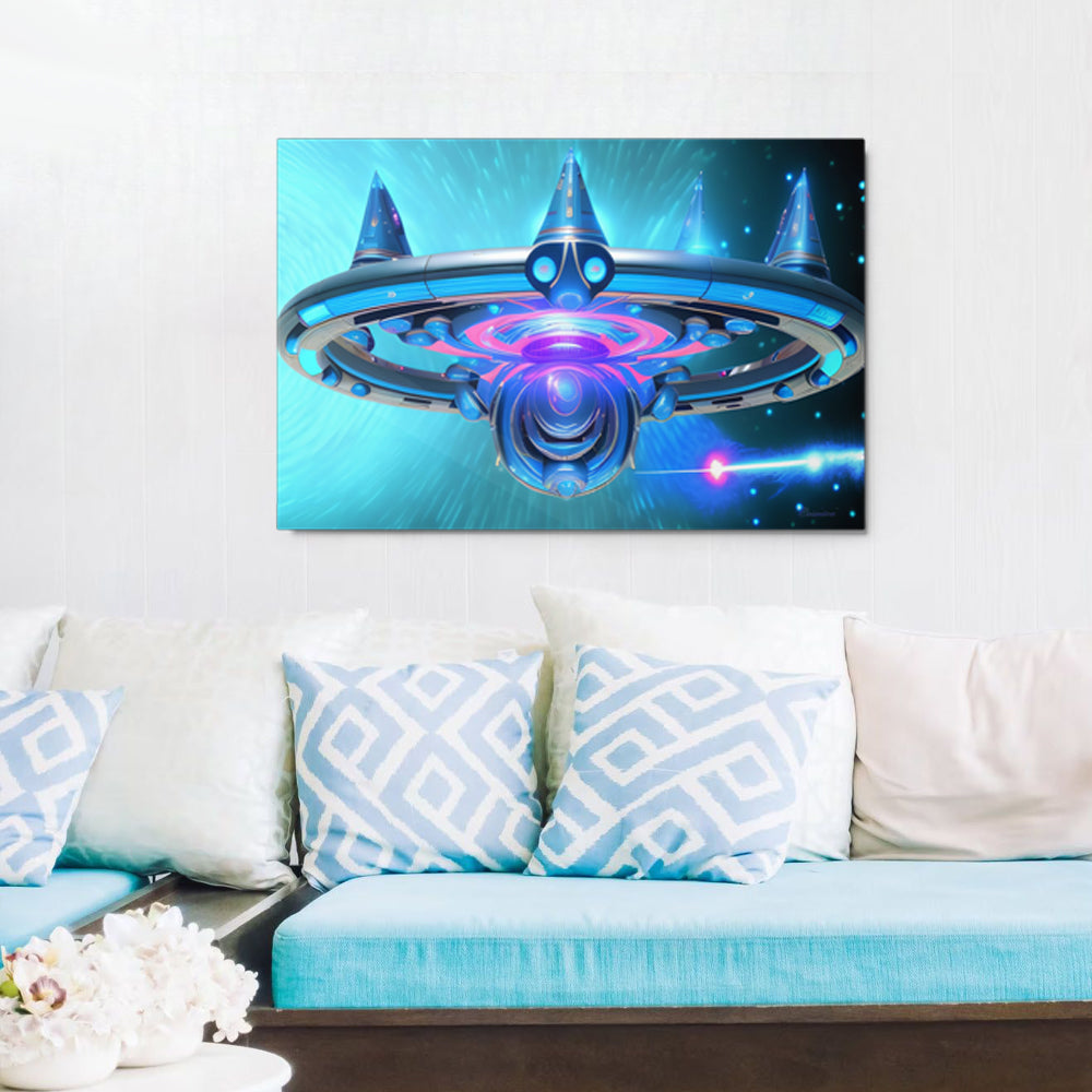 Galaxia Nexus from the Cosmic Collection - Metal Prints