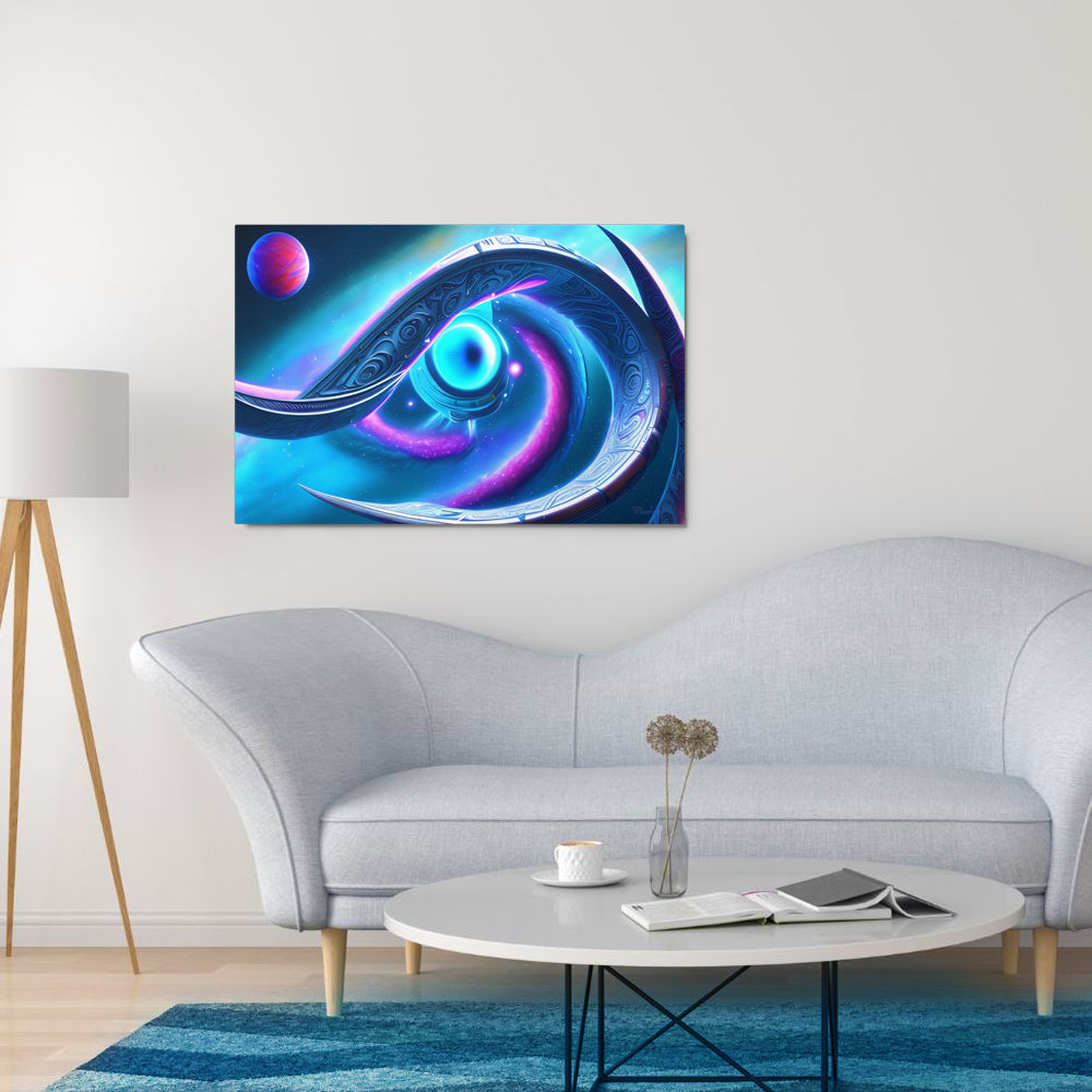 Nebular Utopia from the Cosmic Collection - Metal Prints