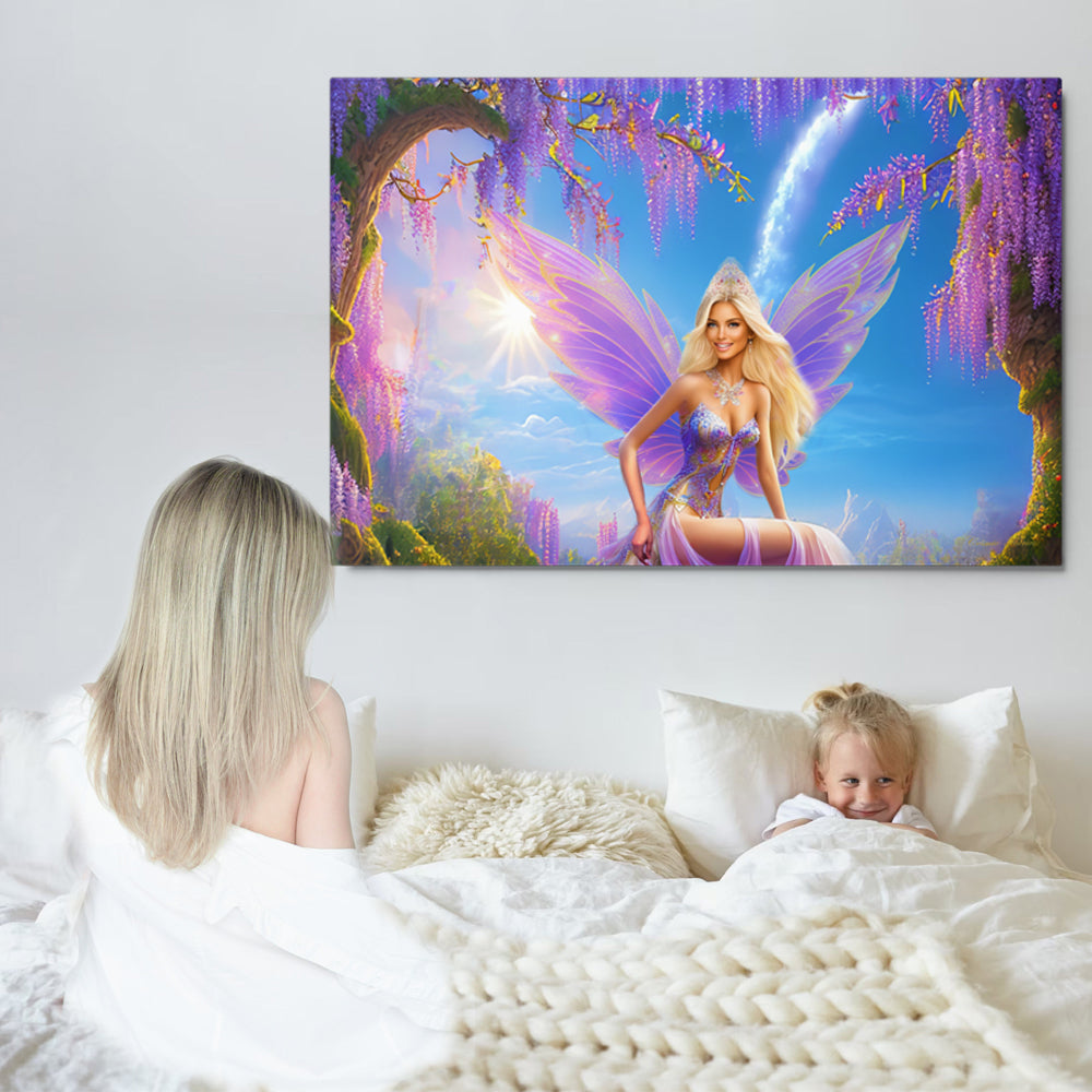 Floriana from the Dream Fairies Collection - Metal Prints