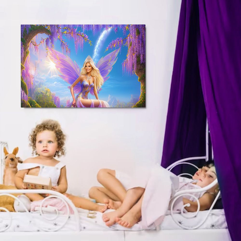 Floriana from the Dream Fairies Collection - Metal Prints