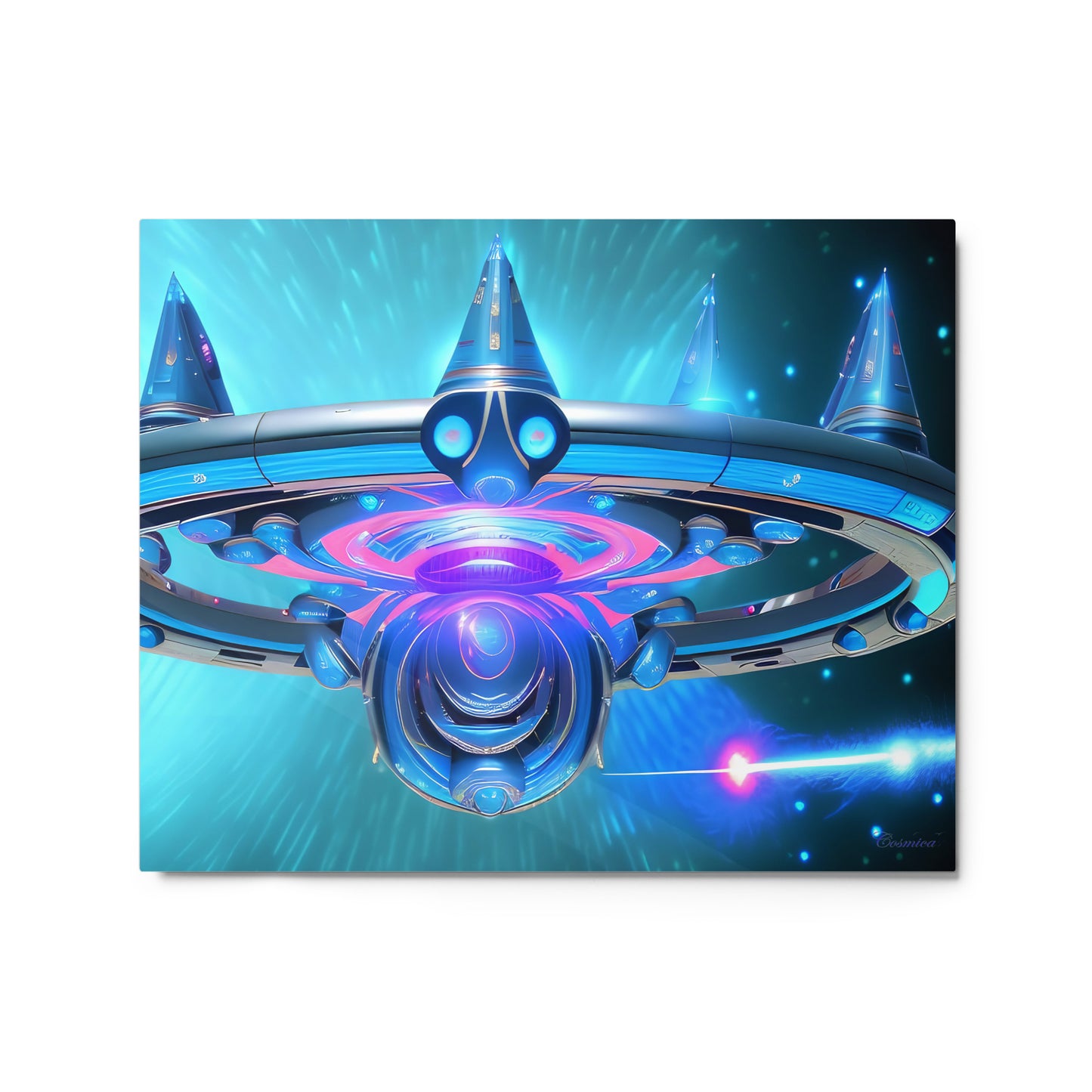Galaxia Nexus from the Cosmic Collection - Metal Prints
