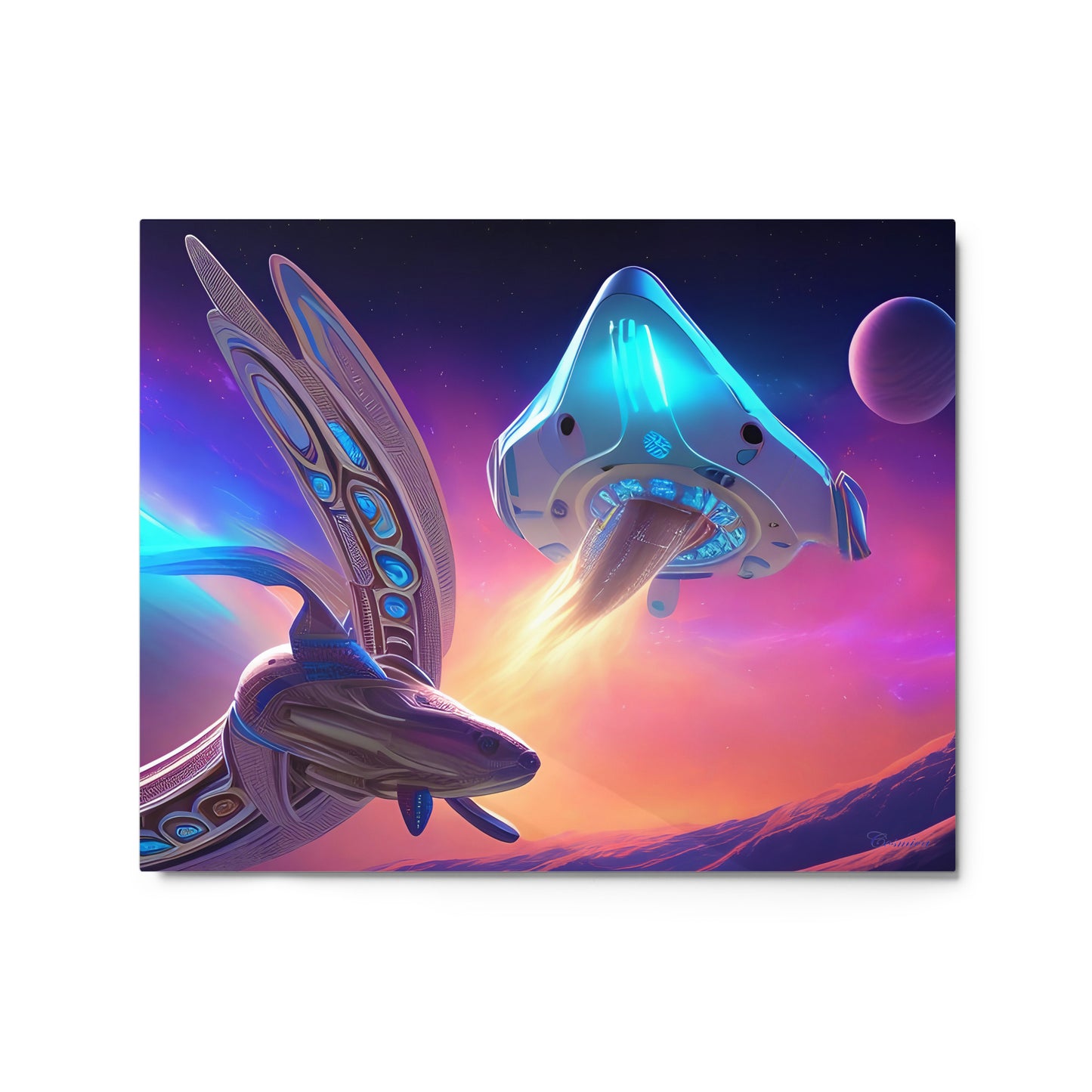 Universal Radiance from the Cosmic Collection - Metal Prints