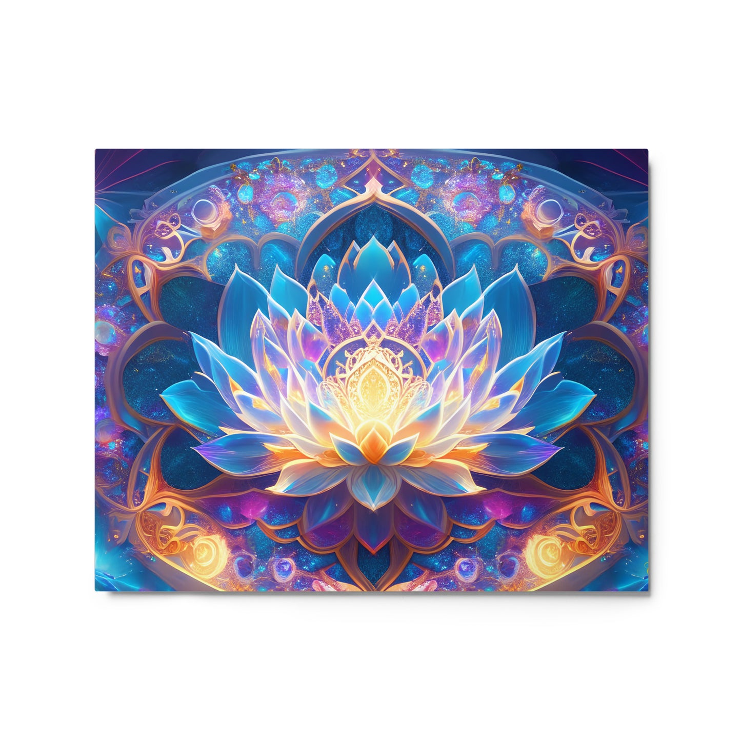 Lotus of the Spirit - Metal prints