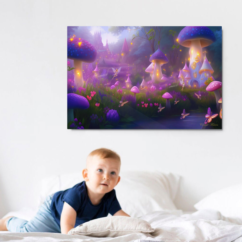 Enchanted Forest from the Magic Forest - Metal Prints