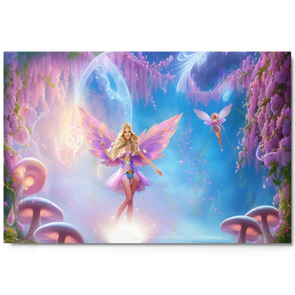 Amara from the Dream Fairies Collection - Metal Prints