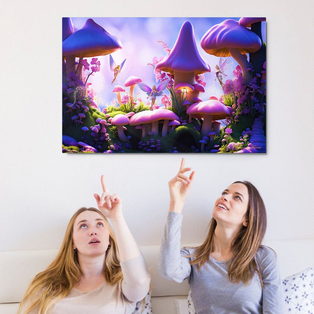 Fairyland Magic from the Magic Forest Collection - Metal Prints