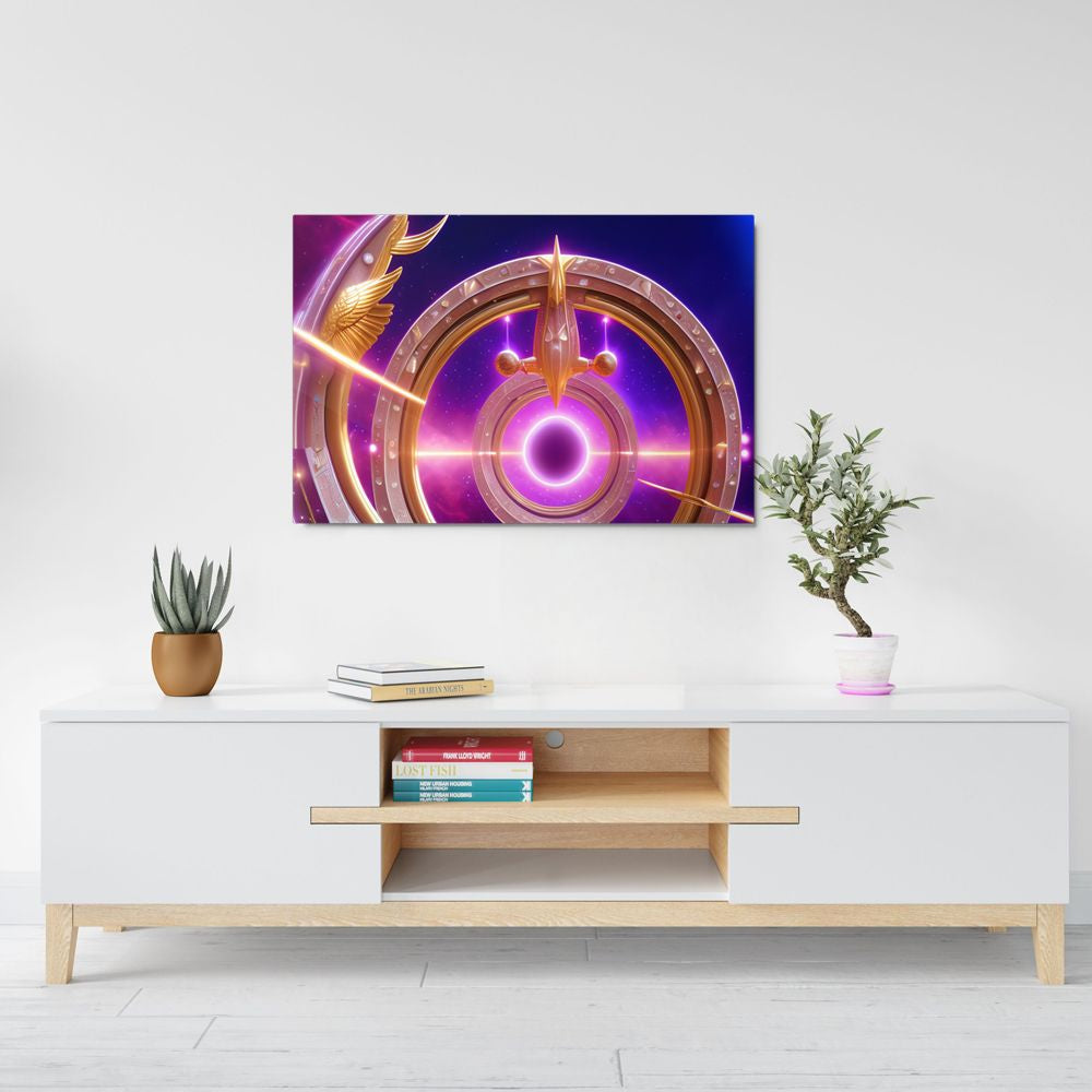 Enigmatic Quasar from the Cosmic Collection - Metal Prints