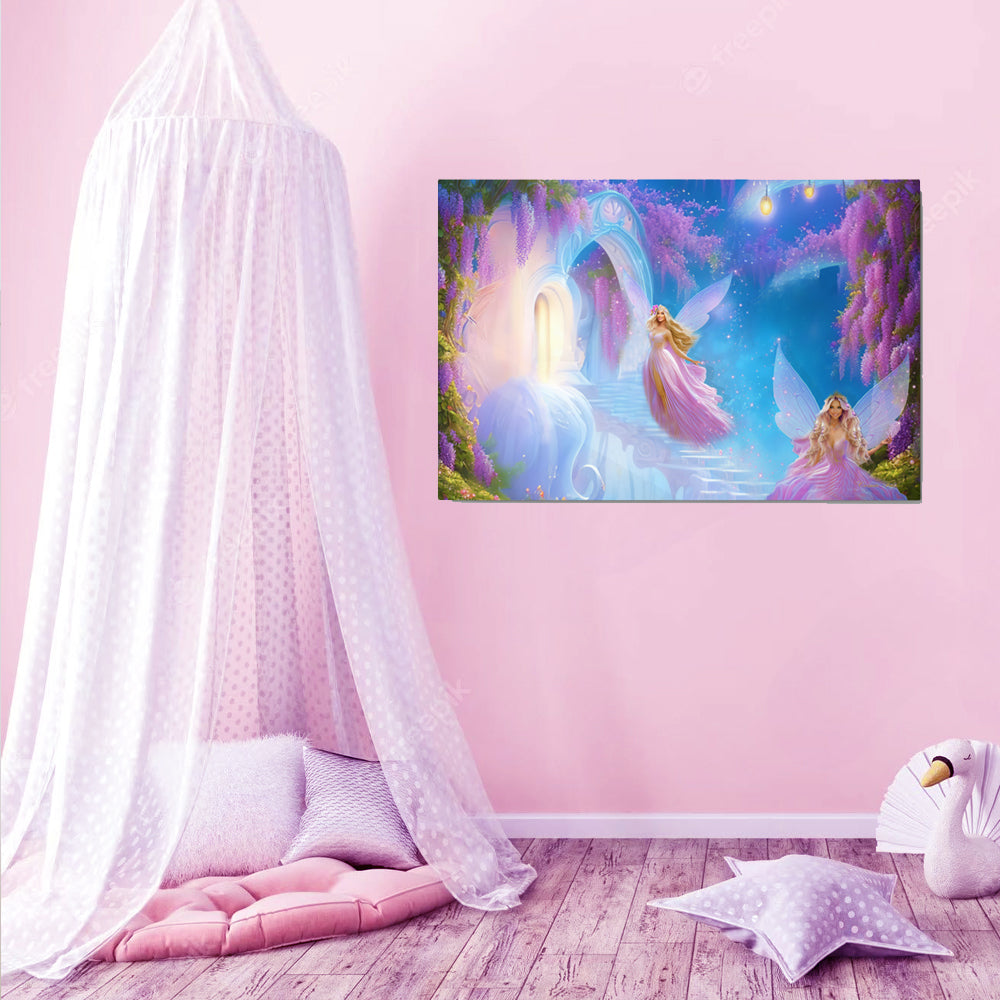 Celestia and Elysia from the Dream Fairies Collection - Metal Prints