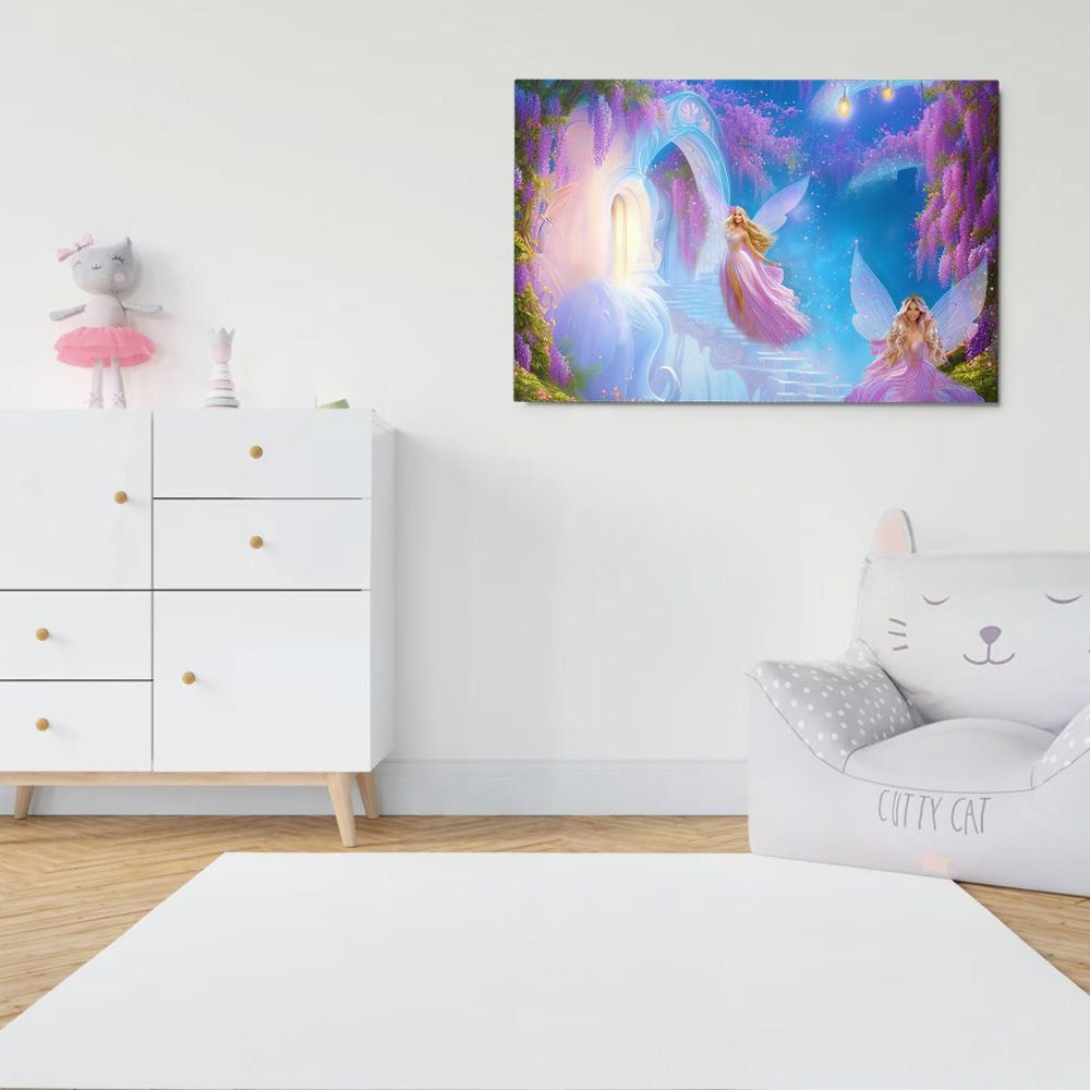 Celestia and Elysia from the Dream Fairies Collection - Metal Prints