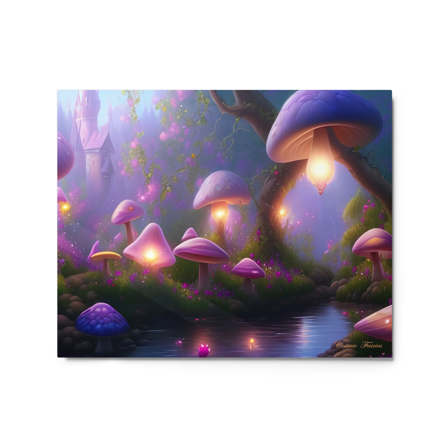 Mystic Meadow from the Magic Forest - Metal Prints