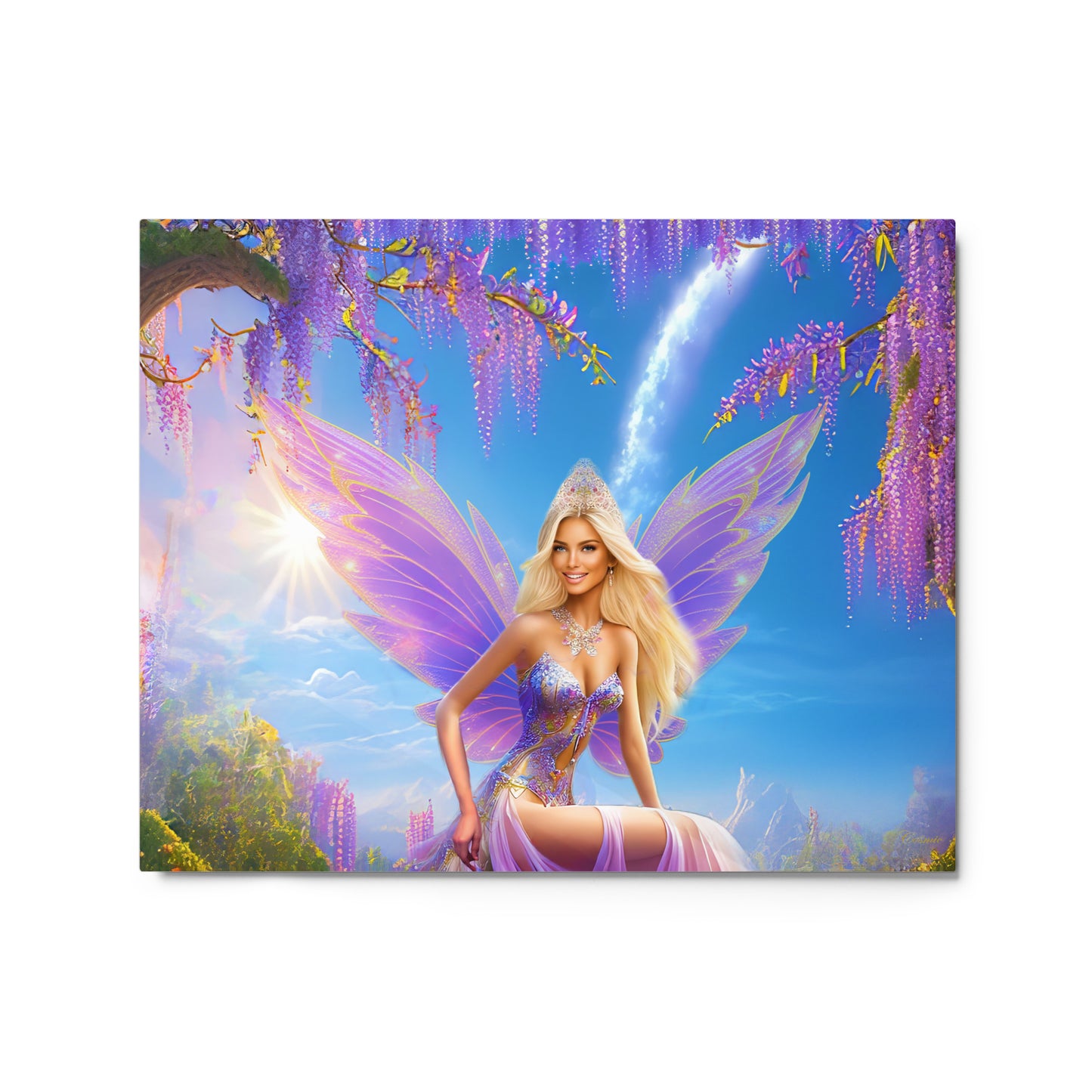 Floriana from the Dream Fairies Collection - Metal Prints